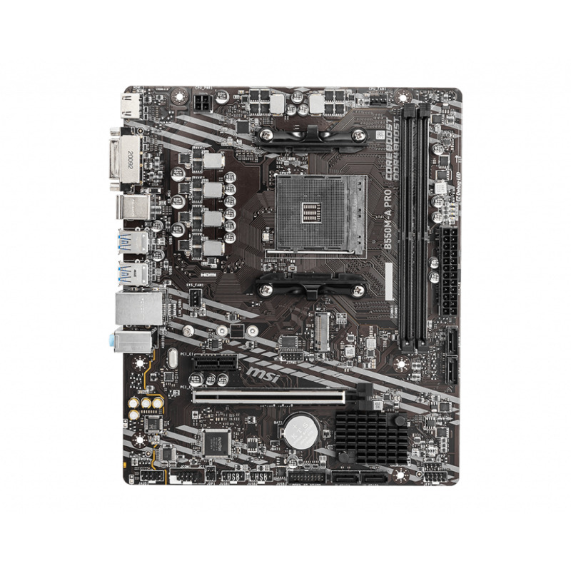 MB MSI B550 AMD S-AM4 4A GEN/2XDRR4 3200MHZ/PCIE 4.0/HDMI/DVI/4XUSB 3.2/M.2/MICRO ATX/GAMA MEDIA image 17